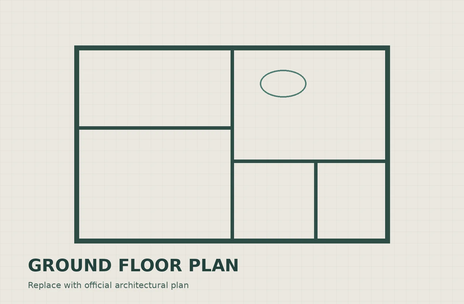 Ground floor plan placeholder